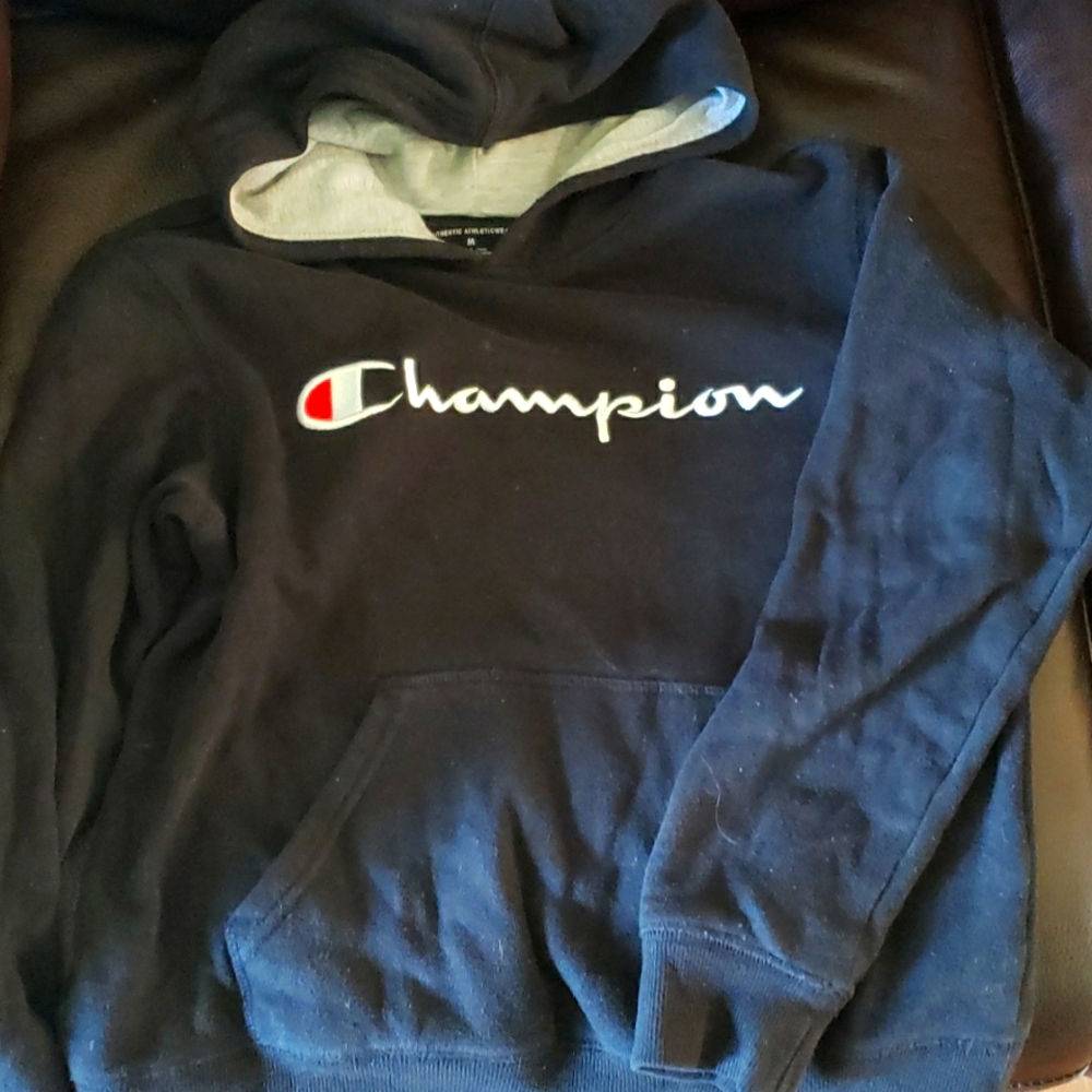 Youth Medium Champion hoodie